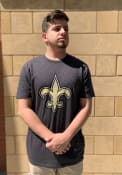 New Orleans Saints 47 Grit Scrum Fashion T Shirt - Black
