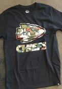 Kansas City Chiefs 47 Camo Imprint Super Rival T Shirt - Black