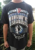 Dallas Mavericks 47 Rocker Tubular Fashion T Shirt - Black