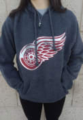 Detroit Red Wings 47 Match Raglan Fashion Hood - Black