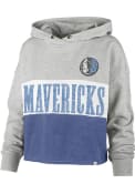 Dallas Mavericks Womens 47 Lizzy Hooded Sweatshirt - Blue
