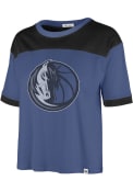 Dallas Mavericks Womens 47 Billie T-Shirt - Blue