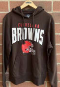 Cleveland Browns 47 Team Elements Arch Headline Hooded Sweatshirt - Grey