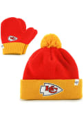Kansas City Chiefs Baby 47 Bam Bam Set Knit Hat - Red