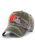 Cleveland Browns 47 Camo Clean Up Adjustable Hat - Green