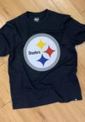 Pittsburgh Steelers 47 Imprint Super Rival T Shirt - Black
