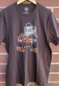 Cleveland Browns 47 Premier Franklin Fashion T Shirt - Brown