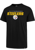 Pittsburgh Steelers 47 Traction Super Rival T Shirt - Black