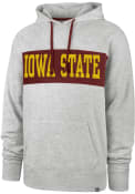Iowa State Cyclones 47 Chest Pass Hooded Sweatshirt - Grey