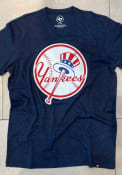 New York Yankees 47 Club T Shirt - Navy Blue