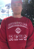 Cincinnati Reds 47 Grounder Headline Crew Sweatshirt - Red
