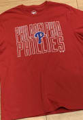 Philadelphia Phillies 47 Bevel Rival T Shirt - Red