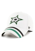 Dallas Stars 47 Jersey Solo Flex Hat - White
