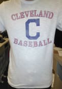 Cleveland Indians 47 COUNTER ARC SCRUM Fashion T Shirt - White