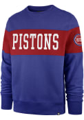 Detroit Pistons 47 Interstate Fashion Sweatshirt - Blue