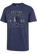 Dallas Mavericks 47 RAFTERS SCRUM Fashion T Shirt - Blue