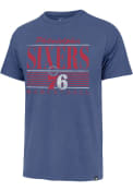 Philadelphia 76ers 47 REMIX FRANKLIN Fashion T Shirt - Blue