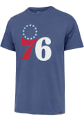 Philadelphia 76ers 47 FRANKLIN KNOCKOUT Fashion T Shirt - Blue