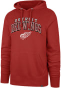 Detroit Red Wings 47 Double Decker Hooded Sweatshirt - Red