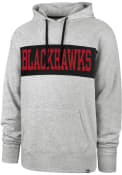 Chicago Blackhawks 47 Relay Chest Pass Fashion Hood - Grey