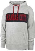 Kansas City Scouts 47 Relay Chest Pass Fashion Hood - Grey