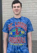 St Louis Cardinals 47 Brickhouse Tubular Fashion T Shirt - Blue