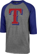 Texas Rangers 47 Imprint Club Raglan Fashion T Shirt - Grey