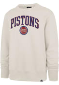 Detroit Pistons 47 GAMEBREAK Crew Sweatshirt - White