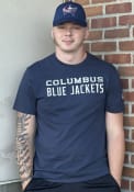 Columbus Blue Jackets 47 Franklin Fieldhouse Fashion T Shirt - Navy Blue