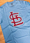St Louis Cardinals 47 Imprint Club T Shirt - Light Blue