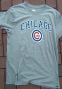 Chicago Cubs 47 Arch Game Club T Shirt - Grey