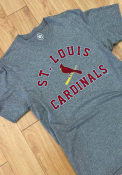 St Louis Cardinals 47 Varsity Arch Club T Shirt - Grey