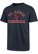 St Louis Cardinals 47 COOP Varsity Arch Club T Shirt - Navy Blue