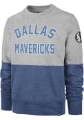Dallas Mavericks 47 GIBSON Fashion Sweatshirt - Grey