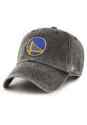 Golden State Warriors 47 NBA 75th Anniversary Rocker Clean Up Adjustable Hat - Black