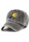 Indiana Pacers 47 NBA 75th Anniversary Rocker Clean Up Adjustable Hat - Black