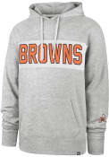Cleveland Browns 47 GIBSON Fashion Hood - Grey