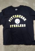 Pittsburgh Steelers 47 VARSITY ARCH CLUB T Shirt - Black
