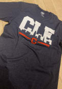 Cleveland Indians 47 Regional Club T Shirt - Navy Blue