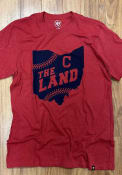 Cleveland Indians 47 Regional Club T Shirt - Red