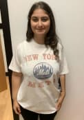 New York Mets 47 Counter Arc Fashion T Shirt - White