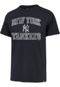 New York Yankees 47 Union Arch Franklin Fashion T Shirt - Navy Blue