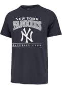 New York Yankees 47 Reset Franklin Fashion T Shirt - Navy Blue