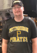 Pittsburgh Pirates 47 Union Arch Franklin Fashion T Shirt - Black