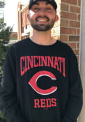 Cincinnati Reds 47 Top Team Crew Sweatshirt - Black