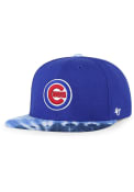 Chicago Cubs 47 Truckin Tie Dye Captain Snapback - Blue
