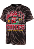 Kansas City Chiefs 47 Vintage Tubular Twister Fashion T Shirt - Black