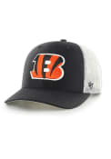 Cincinnati Bengals 47 Trucker Adjustable Hat - Black