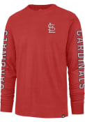 St Louis Cardinals 47 Triple Threat Franklin Fashion T Shirt - Red