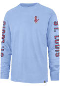 St Louis Cardinals 47 Triple Threat Franklin Fashion T Shirt - Light Blue